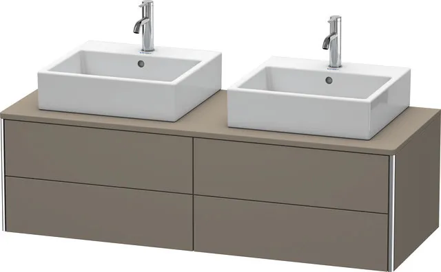 Duravit Waschtischunterschrank wandhängend „XSquare“ 140 × 40 × 54,8 cm Duravit Waschtischunterschrank wandhängend „XSquare“ 140 × 40 × 54,8 cm