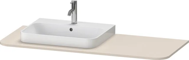 Duravit Konsole „Happy D.2 Plus“, links in Taupe Supermatt Duravit Konsole „Happy D.2 Plus“, links in Taupe Supermatt