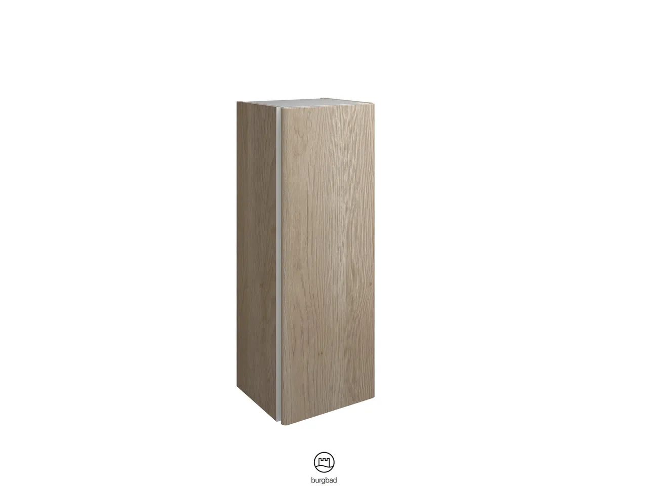 burgbad Hochschrank „Iveo“ 390 × 960 × 360 mm in Eiche Dekor Cashmere