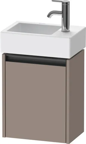 Duravit Waschtischunterschrank wandhängend „Ketho.2“ 36,4 × 44 × 23,8 cm in Basalt Matt