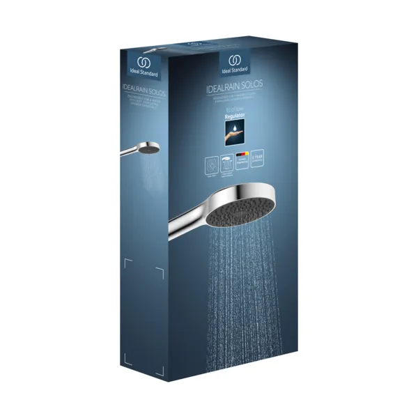 Ideal Standard Idealrain Solos Handbrause, 1-Funktion, Chrom Ideal Standard Idealrain Solos Handbrause, 1-Funktion, Chrom