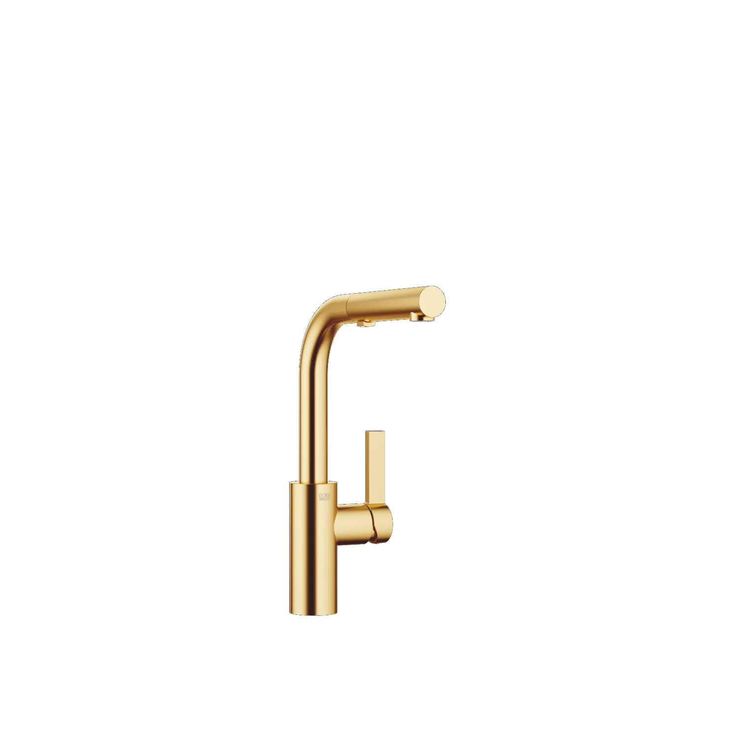 Dornbracht Elio Einhebelmischer Pull-out mit Brausefunktion Messing gebürstet (23kt Gold)