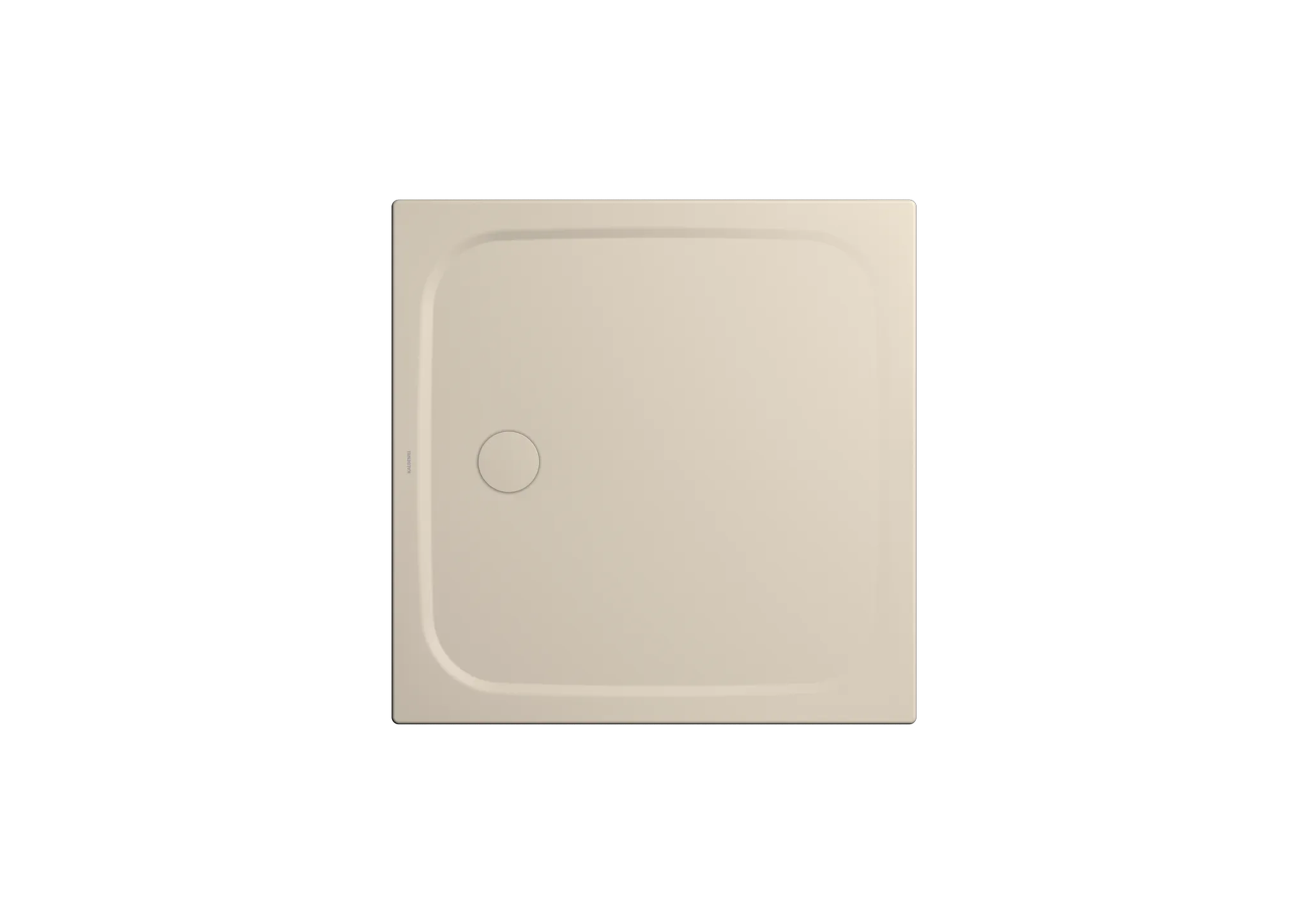 Kaldewei quadrat Duschwanne „Cayonoplan“ 90 × 90 cm ohne Oberflächenbeschichtung, mit Perl-Effekt, in warm beige 20