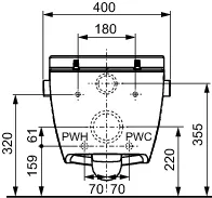 TECEone Duschtoilette: Kombination aus Bidet und WC TECEone Duschtoilette: Kombination aus Bidet und WC