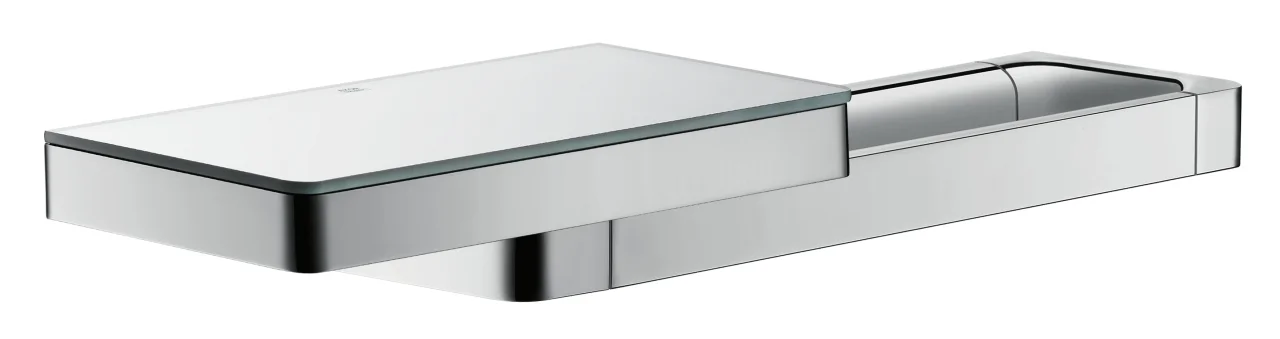 Hansgrohe AXOR Universal Softsquare Haltegriff, Chrom, Länge 374 mm, Bohrabstand 280 mm