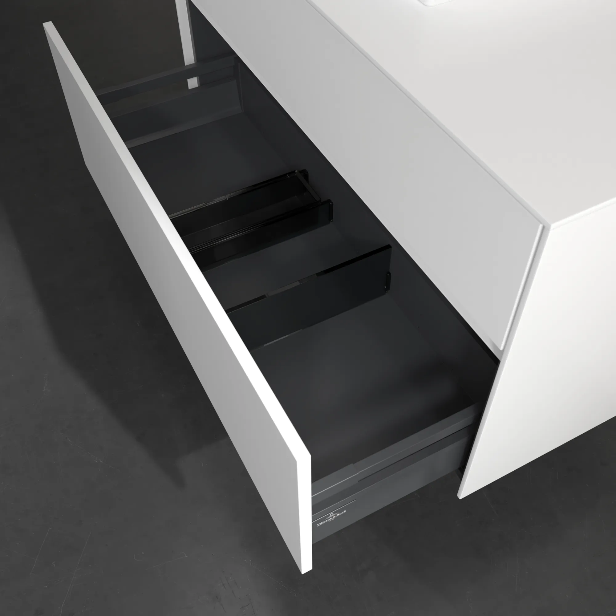 Villeroy & Boch Waschbeckenunterschrank Collaro C01400, Eckig White Matt, 1000x548x500mm, mit SoftClosing, 2 Auszüge Villeroy & Boch Waschbeckenunterschrank Collaro C01400, Eckig White Matt, 1000x548x500mm, mit SoftClosing, 2 Auszüge