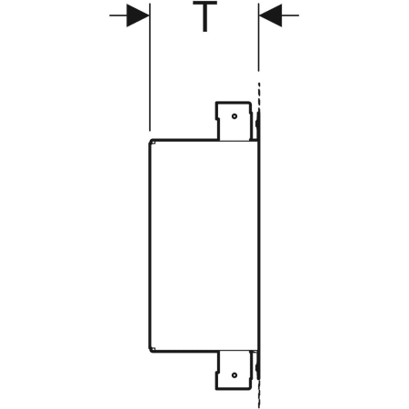 Geberit Vorwand-/Einbauelement für Bad-/Duscharmatur „Duofix“ Geberit Vorwand-/Einbauelement für Bad-/Duscharmatur „Duofix“