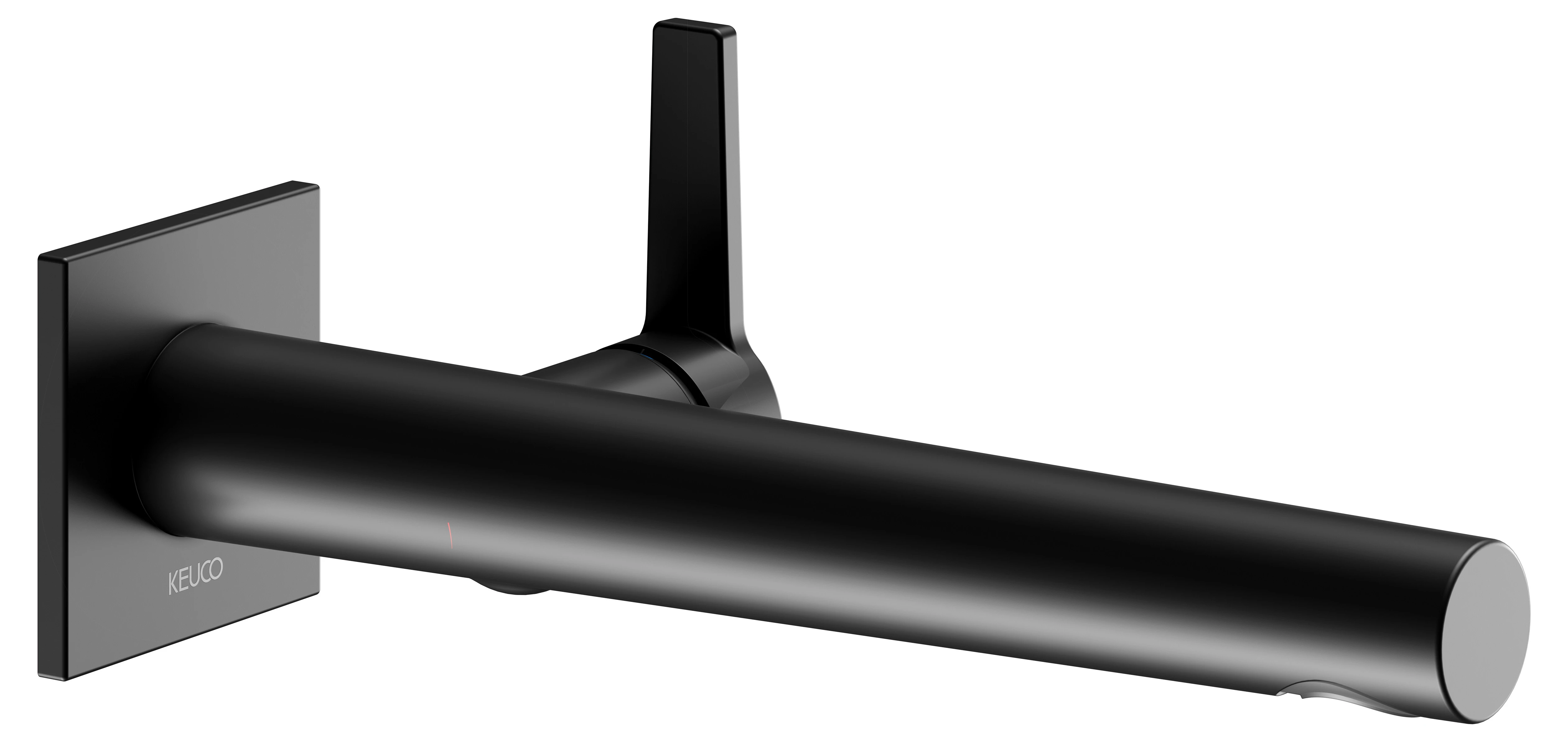 KEUCO EDITION 11 Einhebel-Waschtischmischer Unterputz 1 Loch schwarz matt