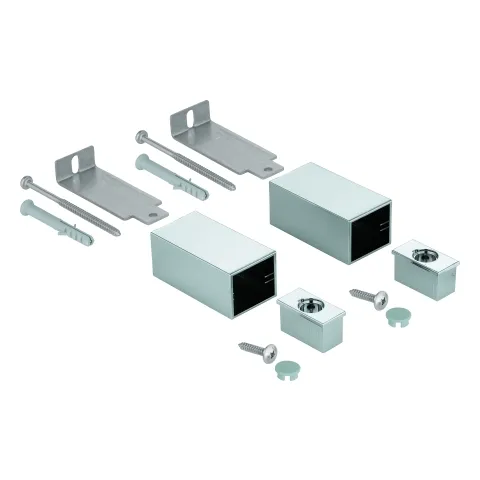 Brausestangenhalter 48179, für Euphoria Cube Brausestangen, chrom Brausestangenhalter 48179, für Euphoria Cube Brausestangen, chrom