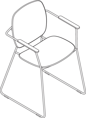 Badstuhl, Gestell verchromt, Sitzfläche, Rückenlehne und Armpads aus hochwertigem PIR Kunststoff (Post-Industrial-Recycling), Höhe 856 mm, Breite 545 mm, Sitzhöhe 479 mm, Sitzfläche 475 mm breit, in Farbe JH (Waldgrün)