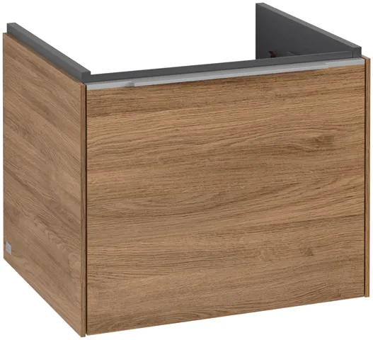 Villeroy & Boch Waschtischunterschrank „Subway 3.0“ für Schrankwaschtisch 523 × 429 × 448 mm Kansas Oak, für Becken mittig
