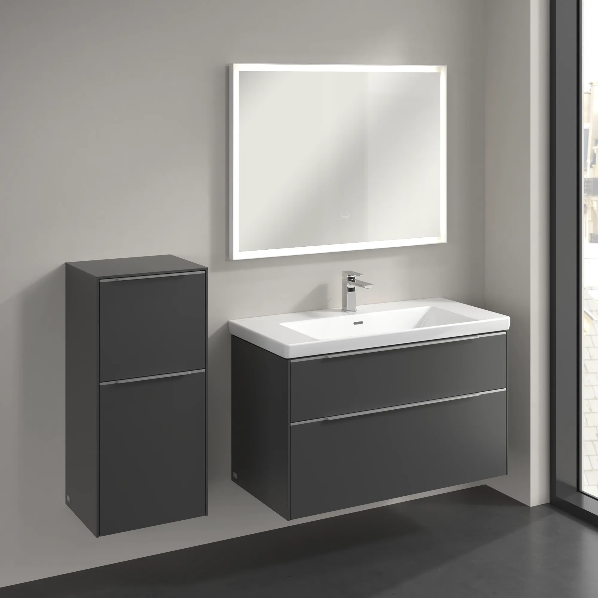 Villeroy & Boch Subway 3.0 Seitenschrank C59400, 400 x 860 x 362 mm, links