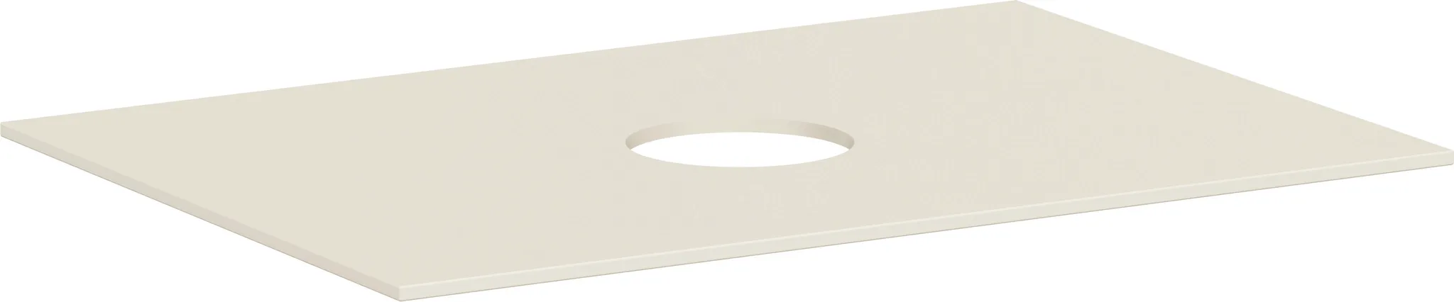 Hansgrohe Xevolos E Konsole Sandbeige Matt, 780 x 550 mm, mittiger Ausschnitt für Aufsatzwaschtisch ohne Hahnloch Hansgrohe Xevolos E Konsole Sandbeige Matt, 780 x 550 mm, mittiger Ausschnitt für Aufsatzwaschtisch ohne Hahnloch