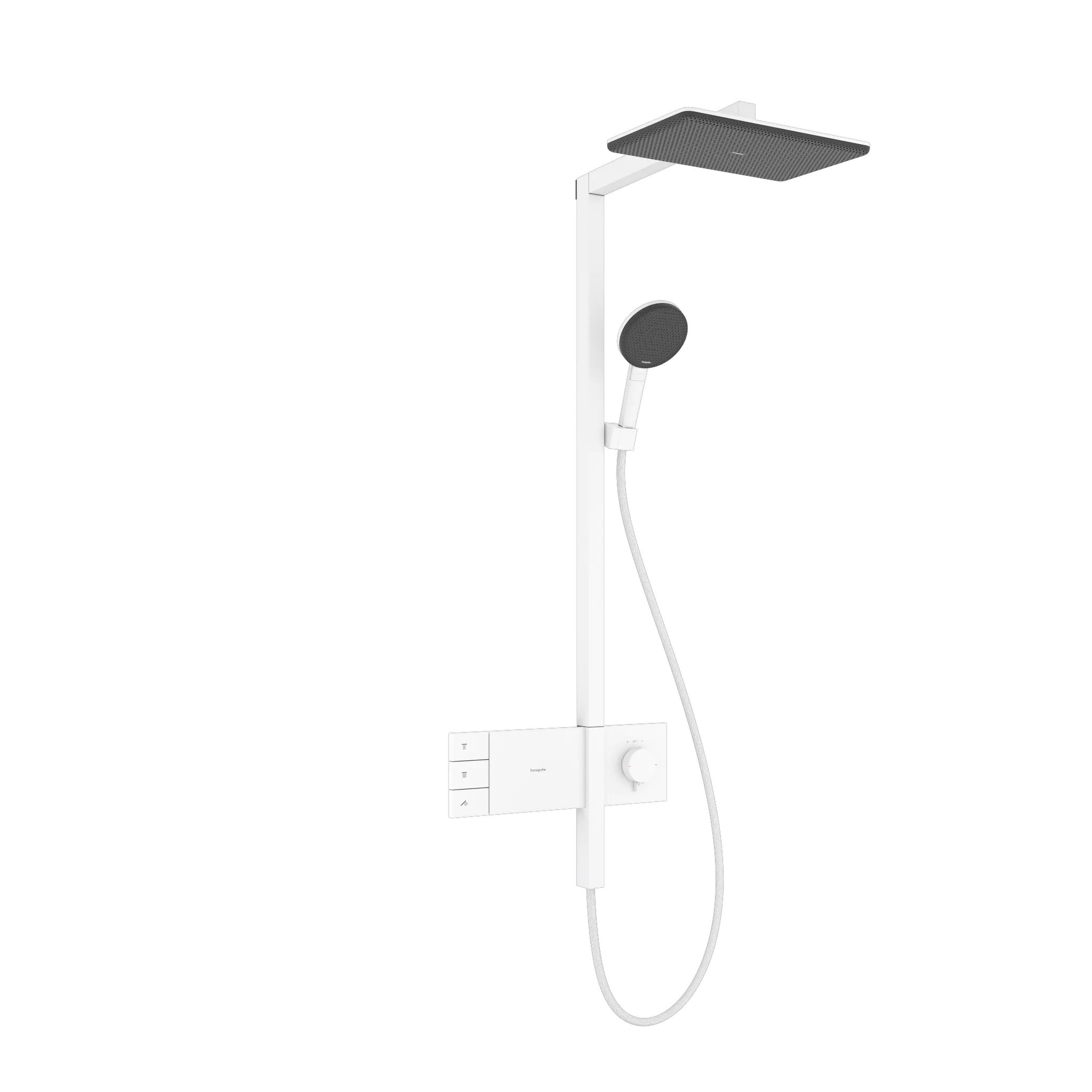 Hansgrohe Raindance Alive Q Showerpipe 210⁄340 2jet, Mattweiß