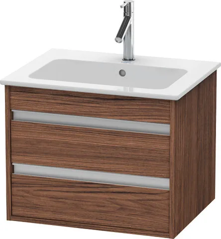 Duravit Waschtischunterschrank wandhängend „Ketho“ 60 × 48 × 47,5 cm in Nussbaum Dunkel Duravit Waschtischunterschrank wandhängend „Ketho“ 60 × 48 × 47,5 cm in Nussbaum Dunkel