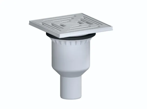 Duschablauf 49 KE, DN 50, 150 x 150 mm