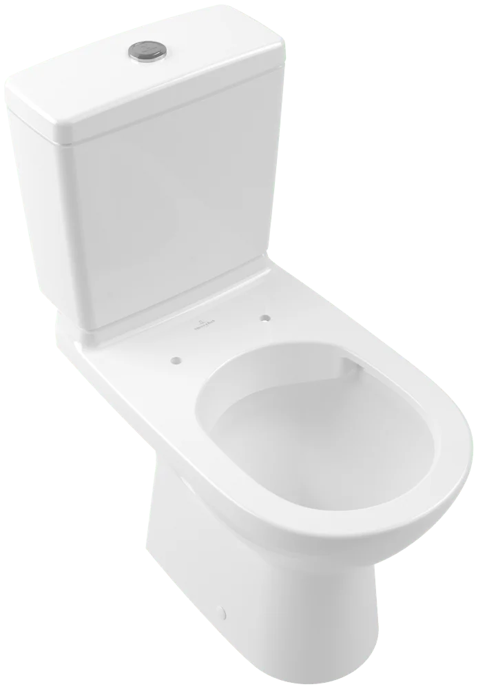 Villeroy & Boch O.novo Tiefspül-WC spülrandlos 5661R0, bodenstehend, oval, weiß Villeroy & Boch O.novo Tiefspül-WC spülrandlos 5661R0, bodenstehend, oval, weiß