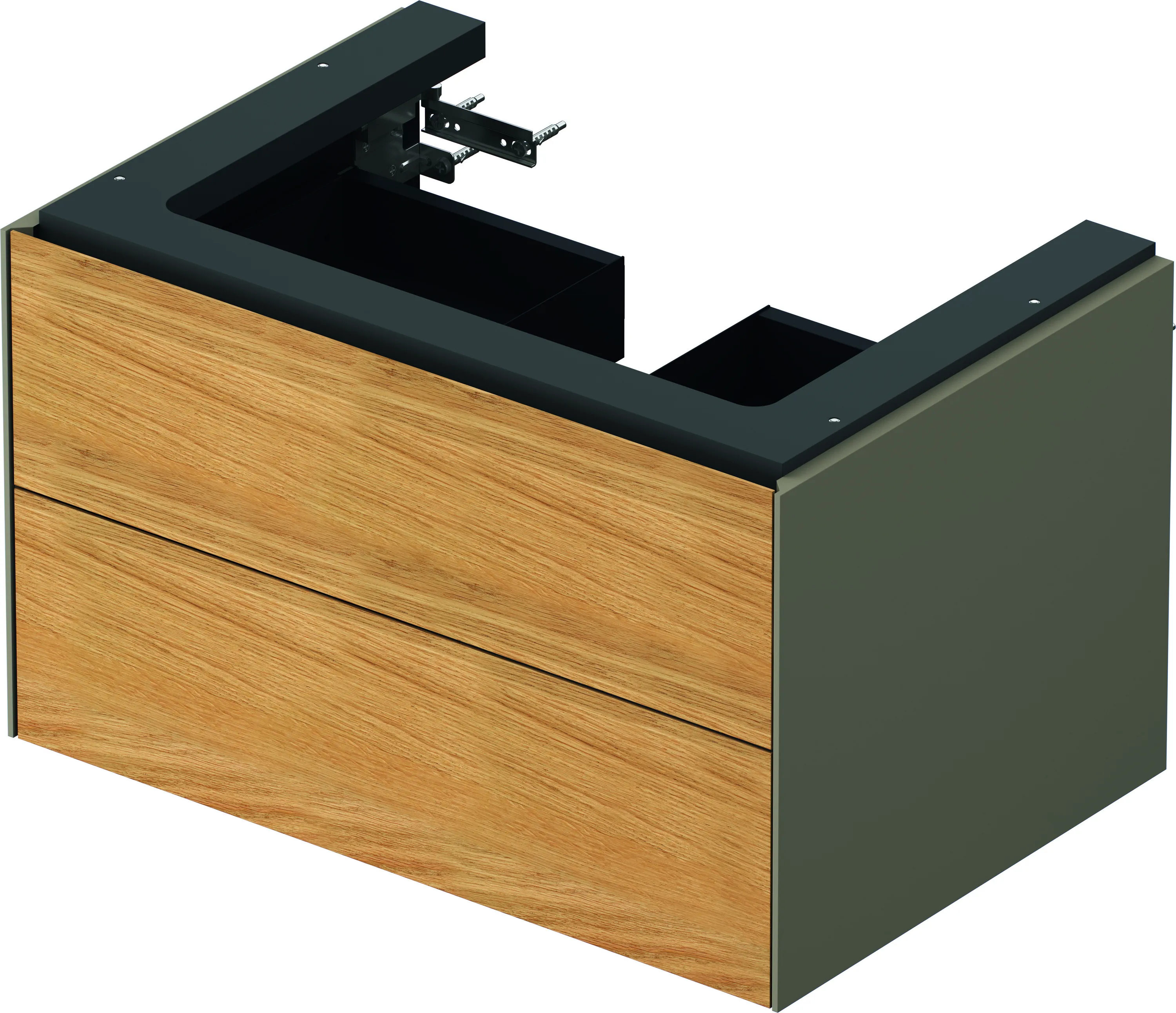 Duravit Waschtischunterschrank „White Tulip“, mit Beleuchtung
