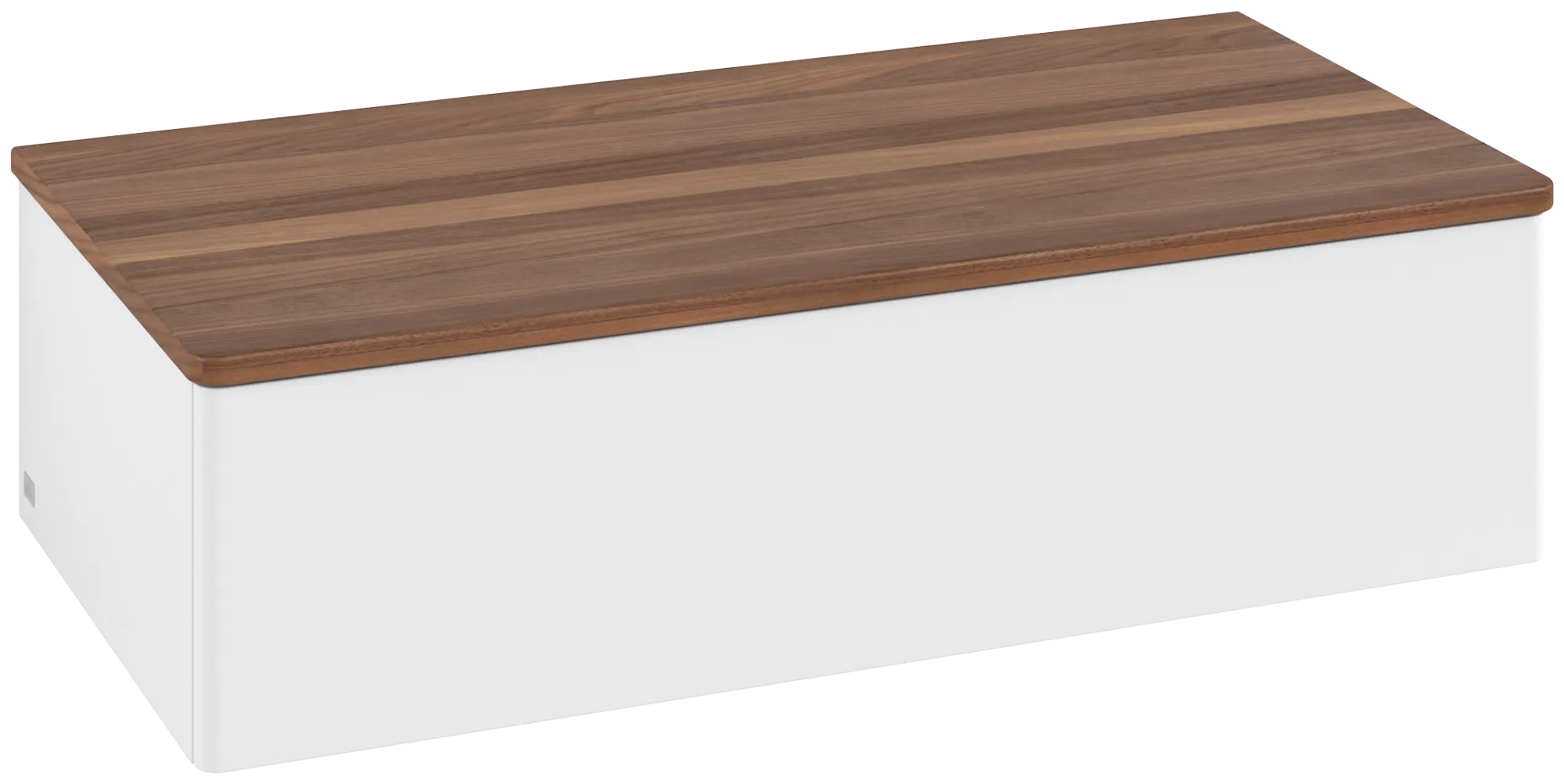 Villeroy & Boch Sideboard Antao K40, 1000x268x500 mm, White Matt Lacquer, Massivholz Abdeckplatte, SoftClosing, Push-to-open Villeroy & Boch Sideboard Antao K40, 1000x268x500 mm, White Matt Lacquer, Massivholz Abdeckplatte, SoftClosing, Push-to-open