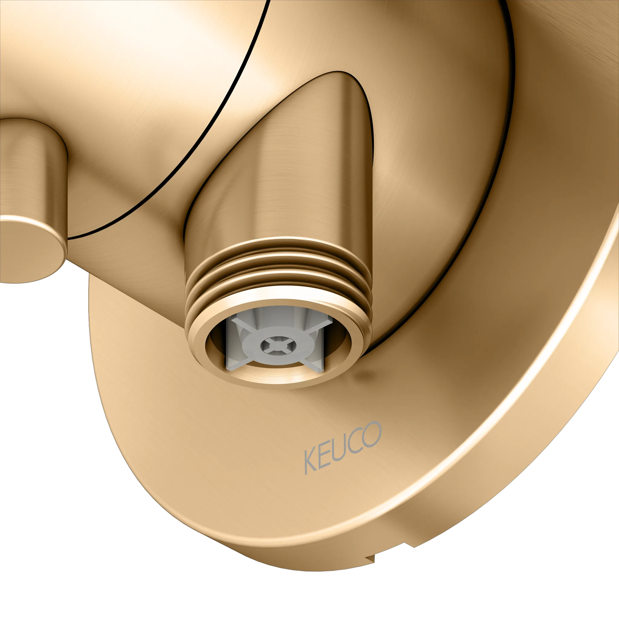IXMO 2-Wege Ab- u. Umstellventil UP IXMO Comfort, rund Messing geb. IXMO 2-Wege Ab- u. Umstellventil UP IXMO Comfort, rund Messing geb.