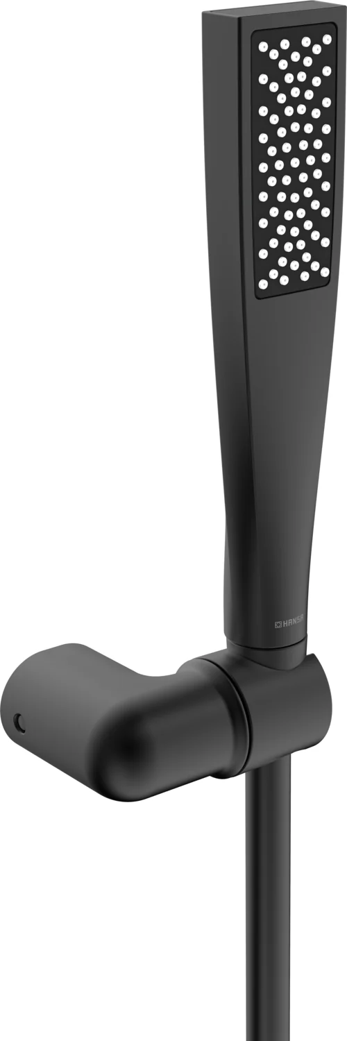 HansaAURELIA Handbrausegarnitur HansaAURELIA 4717 1-strahlig Matt-Schwarz HansaAURELIA Handbrausegarnitur HansaAURELIA 4717 1-strahlig Matt-Schwarz