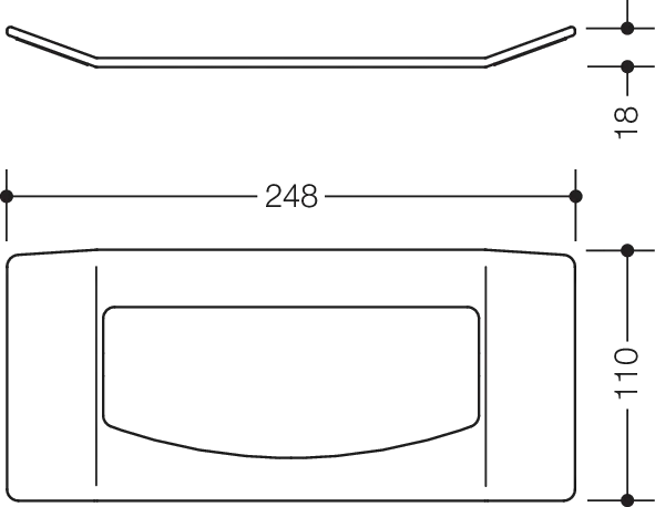 HEWI Entnahmeadapter für Papierhandtuchspender der Serien 900, 805 und 950 HEWI Entnahmeadapter für Papierhandtuchspender der Serien 900, 805 und 950