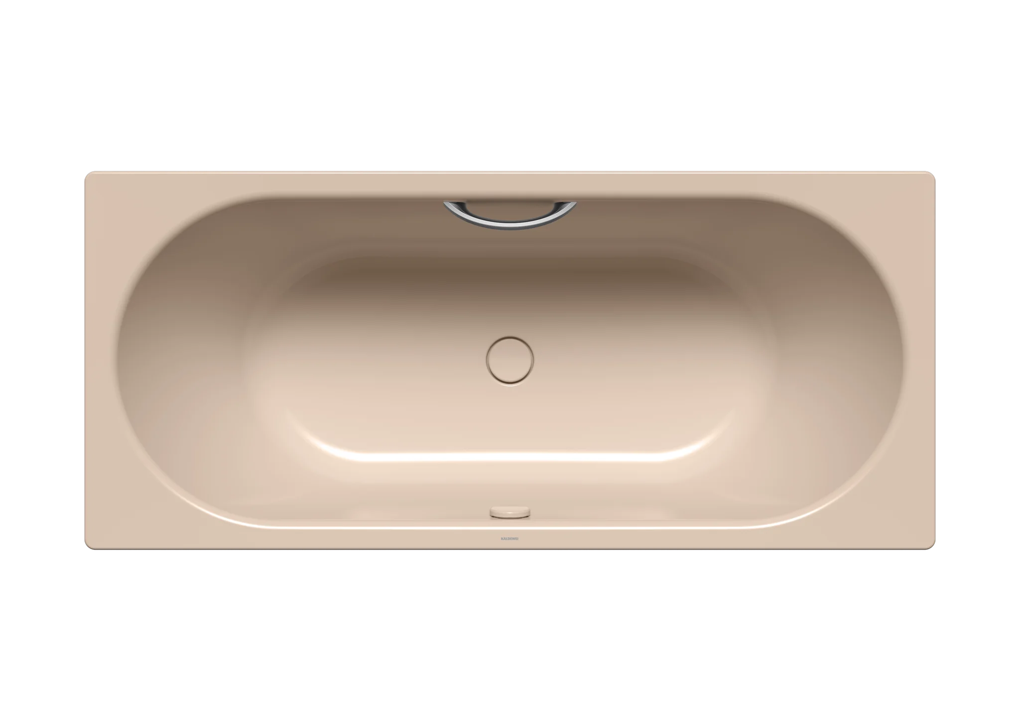 Kaldewei CENTRO DUO Badewanne, 1800x800 mm, bahamabeige, Perl-Effekt, mit Griffloch