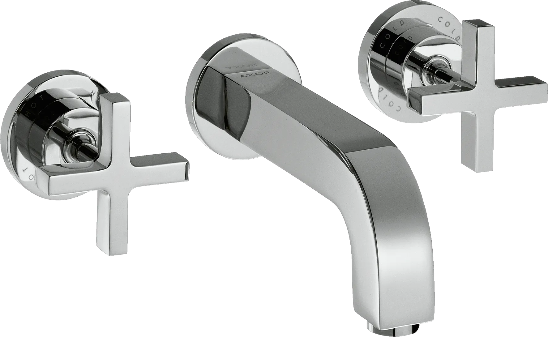 Hansgrohe AXOR Citterio 3-Loch Waschtischarmatur Unterputz, Chrom Hansgrohe AXOR Citterio 3-Loch Waschtischarmatur Unterputz, Chrom