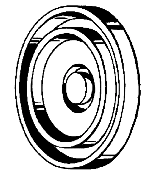 Ausgleichsscheibe 45459, für Brausestange 28 620 000 / 28 621000, chrom