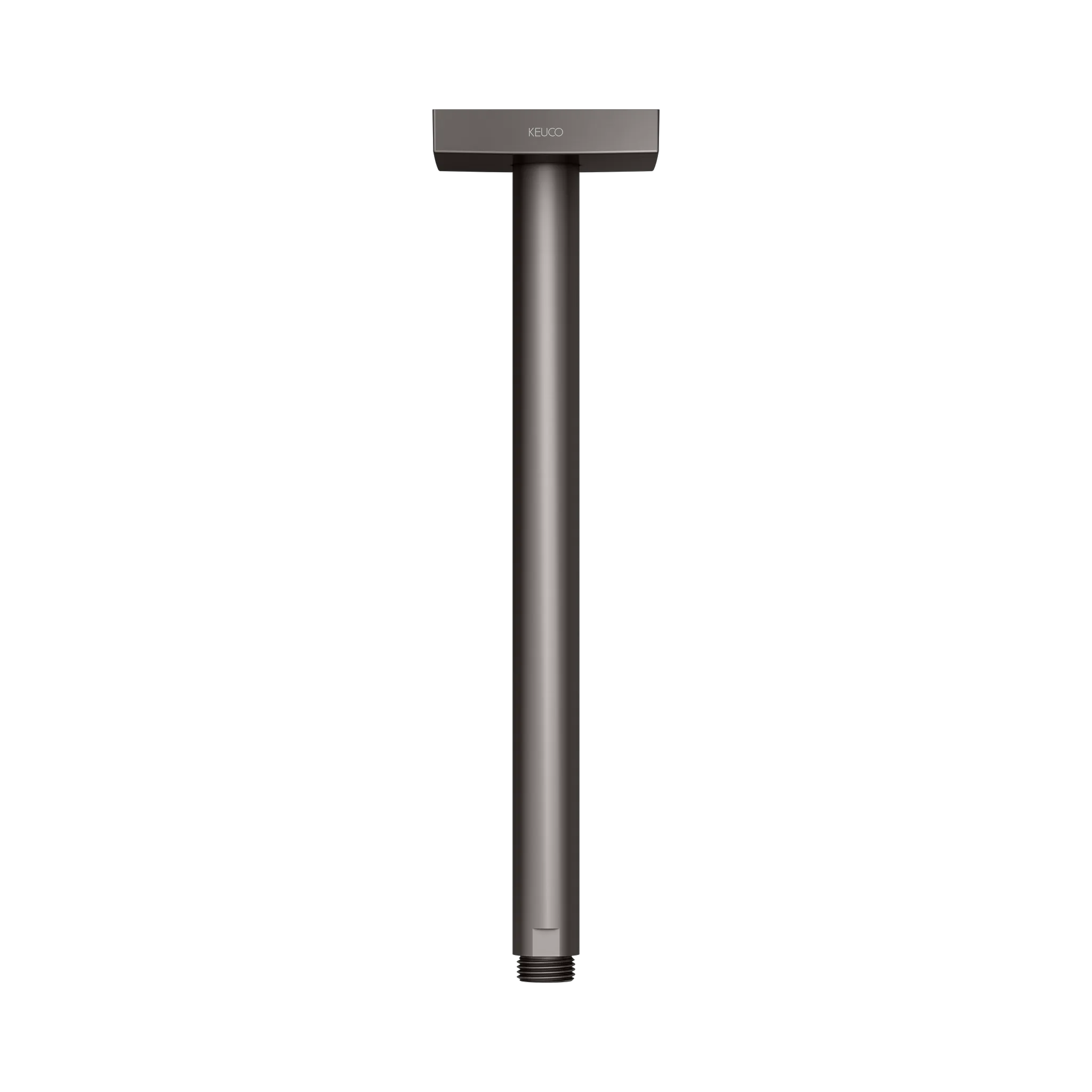 Plan blue Brausearm Deckenanschluss 300 mm Titanschwarz gebürstet Plan blue Brausearm Deckenanschluss 300 mm Titanschwarz gebürstet