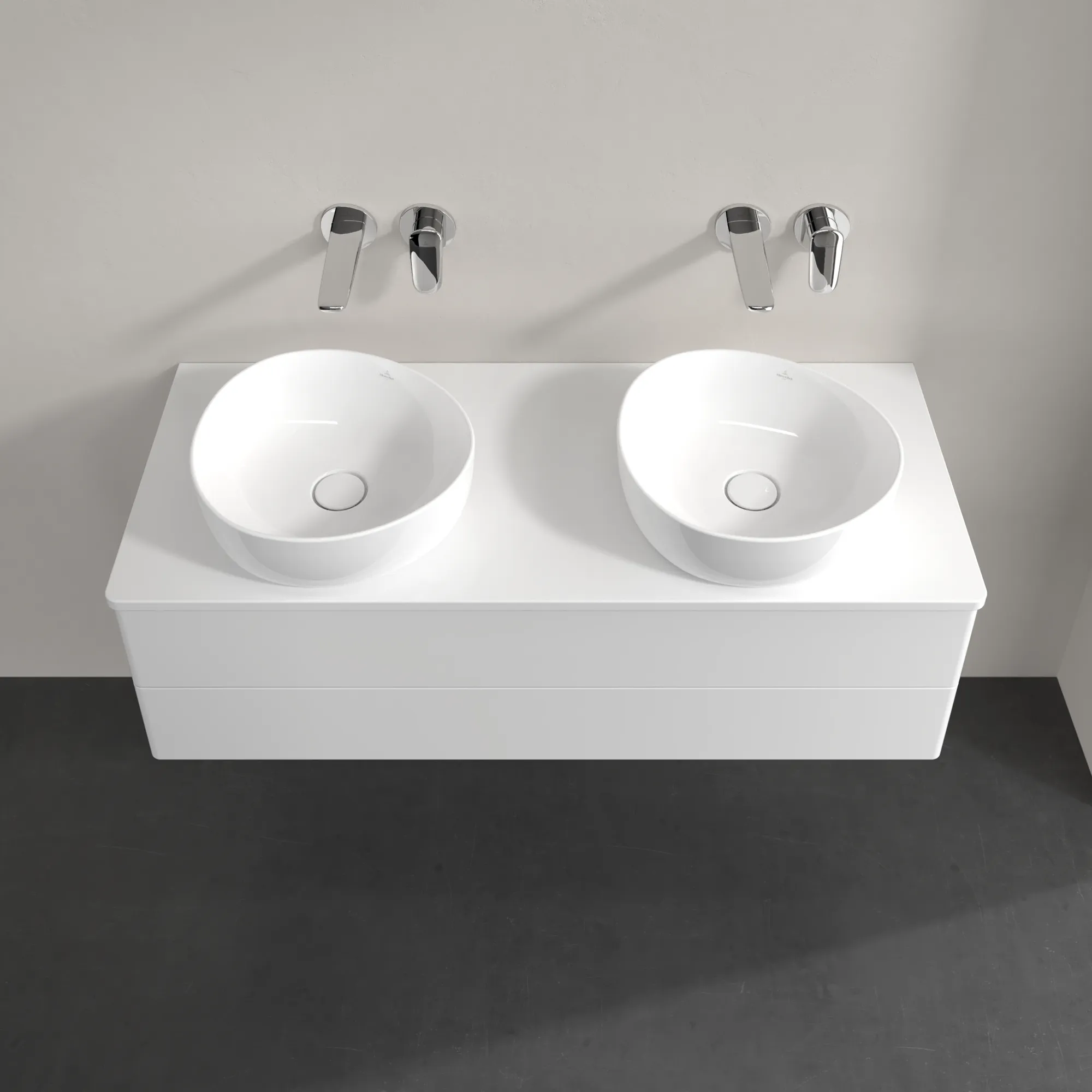 Villeroy & Boch Antao L24_5 Waschbeckenunterschrank, 1200x360x500mm, Glossy White Lacquer Villeroy & Boch Antao L24_5 Waschbeckenunterschrank, 1200x360x500mm, Glossy White Lacquer