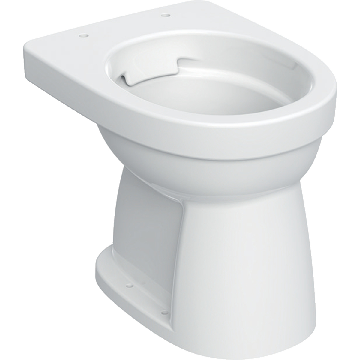 Stand-Flachspül-WC „Renova“ 35,5 × 39 × 47 cm, ohne Spülrand