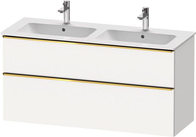 Duravit Waschtischunterschrank wandhängend „D-Neo“ 128 × 62,5 × 46,2 cm