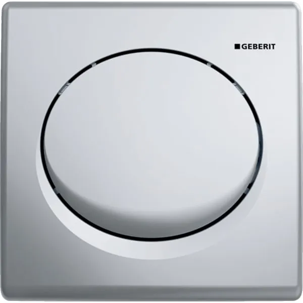 Geberit Urinalsteuerung mit pneumatischer Spülauslösung in weiß alpin Geberit Urinalsteuerung mit pneumatischer Spülauslösung in weiß alpin