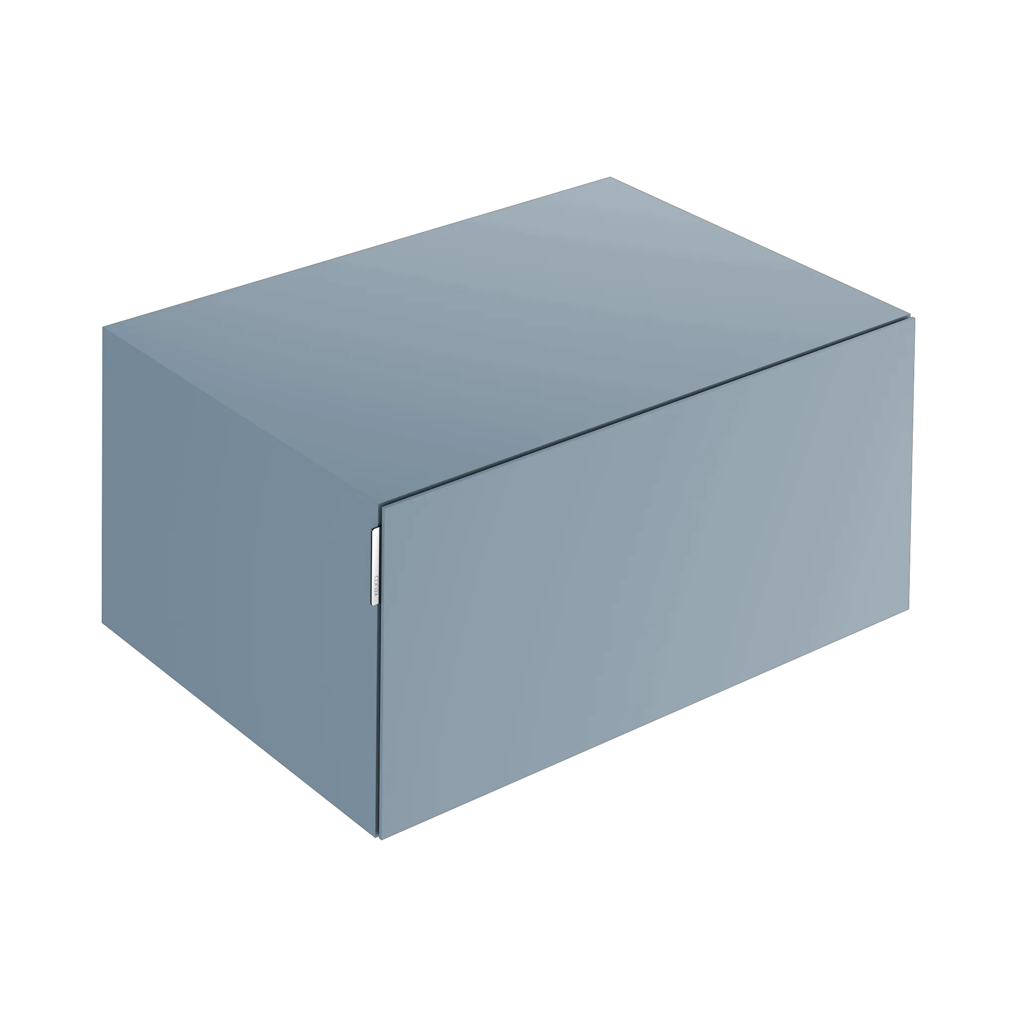 KEUCO Sideboard mit Auszug „Edition 11 Art“ Blue Satin (Lack, seidenmatt), Blue Satin (Lack, seidenmatt), ohne Beleuchtung 80 × 35 × 49 cm KEUCO Sideboard mit Auszug „Edition 11 Art“ Blue Satin (Lack, seidenmatt), Blue Satin (Lack, seidenmatt), ohne Beleuchtung 80 × 35 × 49 cm