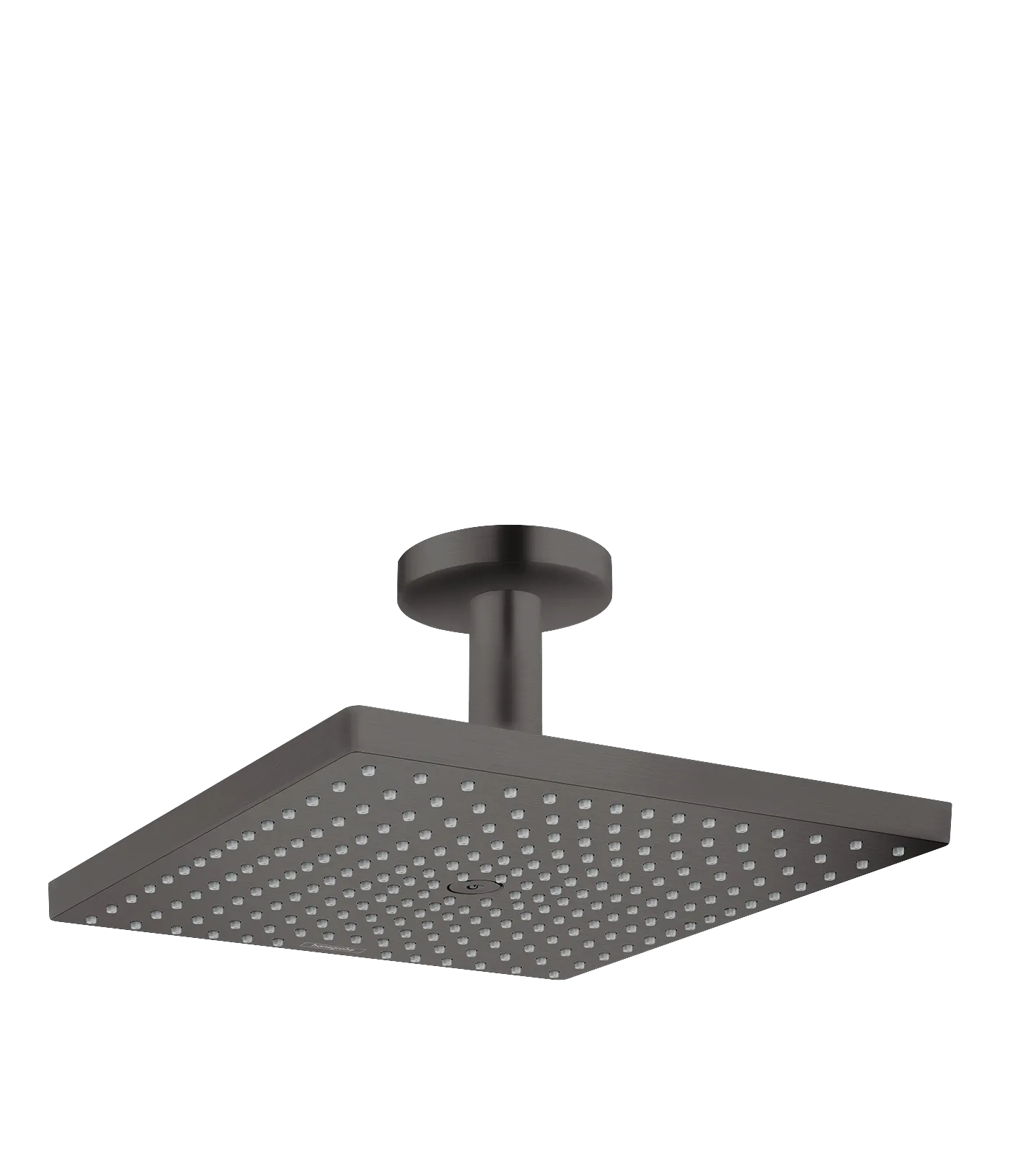 Hansgrohe Raindance E Kopfbrause 300 1jet mit Deckenanschluss, Brushed Black Chrome