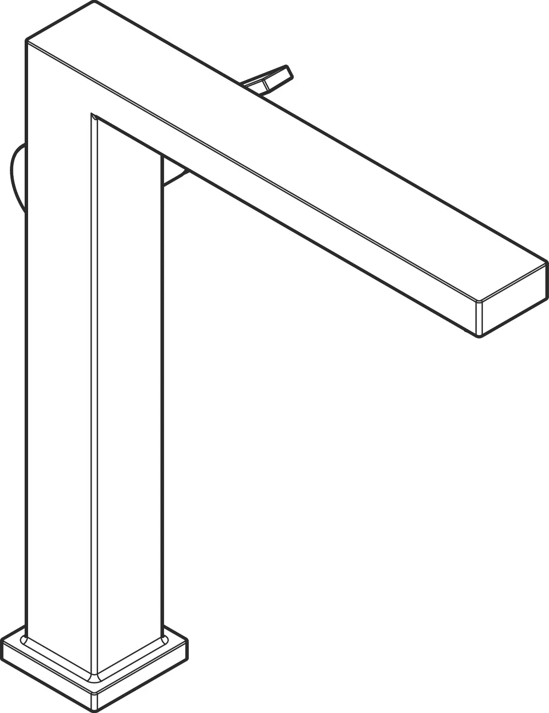 Hansgrohe Tecturis E Einhebel-Waschtischmischer 240 Fine CoolStart EcoSmart+ Brushed Bronze Hansgrohe Tecturis E Einhebel-Waschtischmischer 240 Fine CoolStart EcoSmart+ Brushed Bronze
