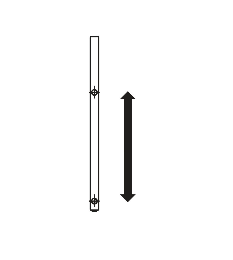 Kermi Heizkörper „Basic®-D“ 59,9 × 80,4 cm in glanzsilber Metallic