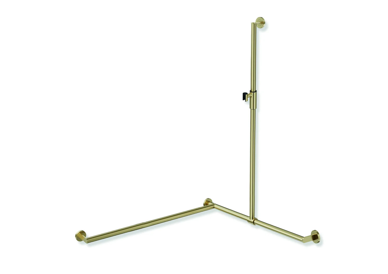 HEWI Duschhandlauf System 900 PG93, links, 1250 mm, PVD messing gebü. HEWI Duschhandlauf System 900 PG93, links, 1250 mm, PVD messing gebü.