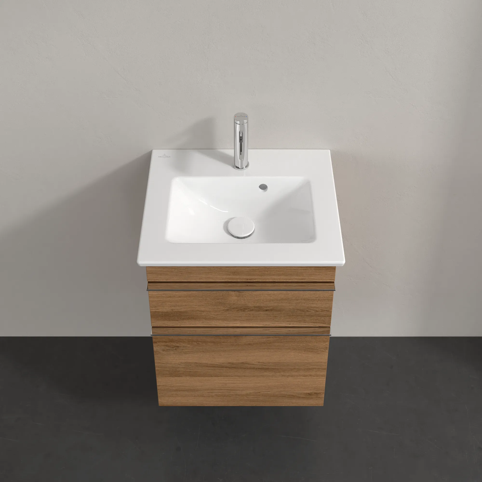 Villeroy & Boch Waschtischunterschrank „Venticello“ für Schrankwaschtisch 466 × 590 × 425 mm Kansas Oak, für Becken mittig