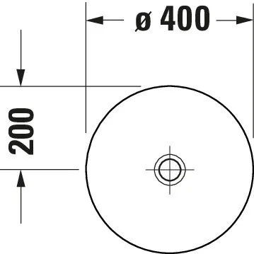 Aufsatzwaschtisch „D-Neo“, ohne Überlauf Aufsatzwaschtisch „D-Neo“, ohne Überlauf