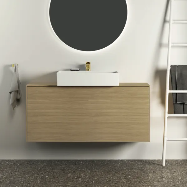 Handtuchhaken Conca Cube, eckig, Brushed Gold Handtuchhaken Conca Cube, eckig, Brushed Gold