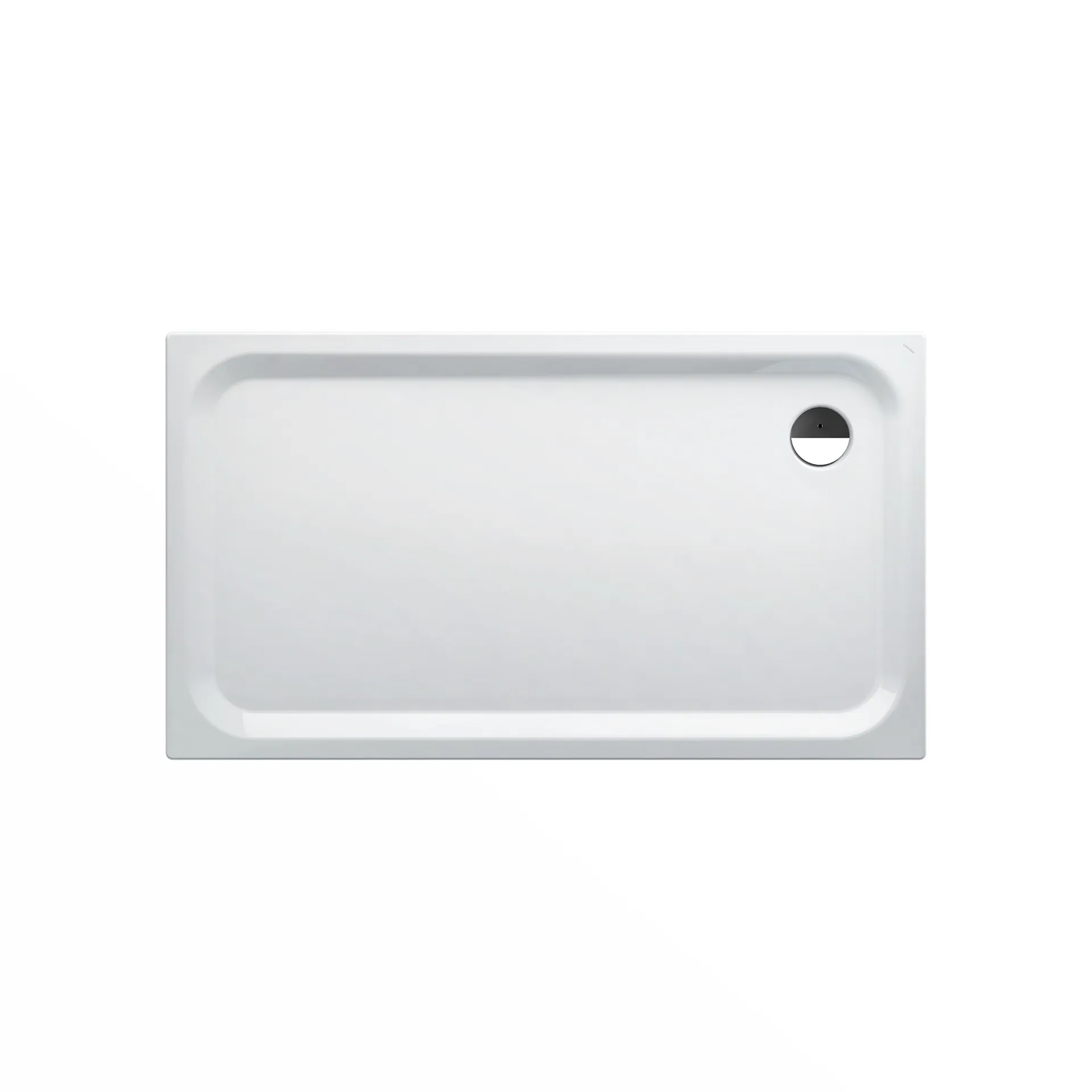 Laufen Duschwanne PLATINA 900x1600x45, Stahl, weiß Laufen Duschwanne PLATINA 900x1600x45, Stahl, weiß