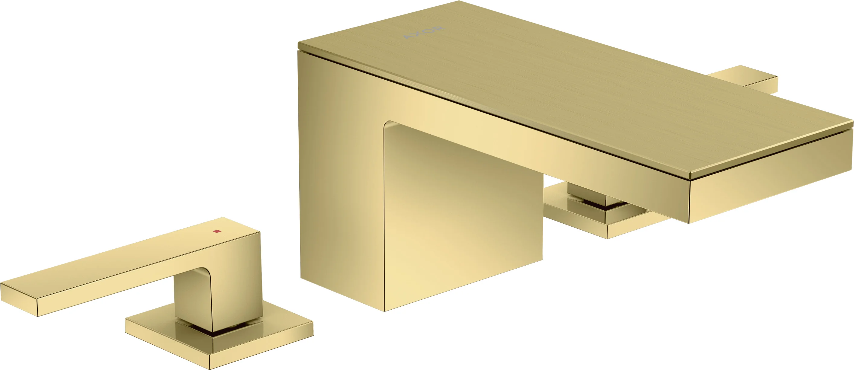 Hansgrohe AXOR MyEdition Platte 200 mm Metall Brushed Brass abnehmbar