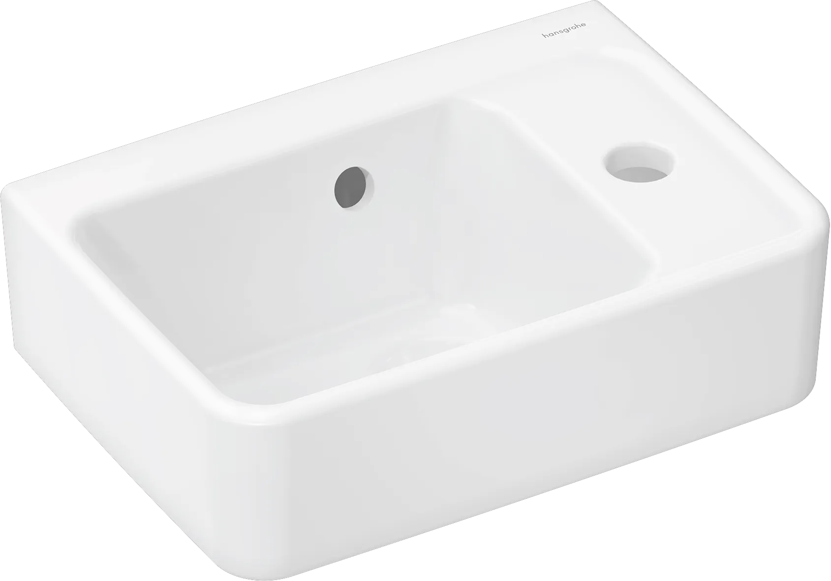 Hansgrohe Xanuia Q Handwaschbecken 360x250mm, weiß Hansgrohe Xanuia Q Handwaschbecken 360x250mm, weiß