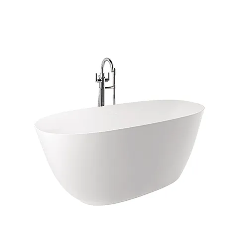 Kludi Badewanne „Resa O“ freistehend oval 1600 × 700 mm in mattweiß (≈ RAL 9016) Kludi Badewanne „Resa O“ freistehend oval 1600 × 700 mm in mattweiß (≈ RAL 9016)