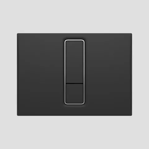 Betätigungsplatte „INEO BRIGHT“ in schwarz Betätigungsplatte „INEO BRIGHT“ in schwarz