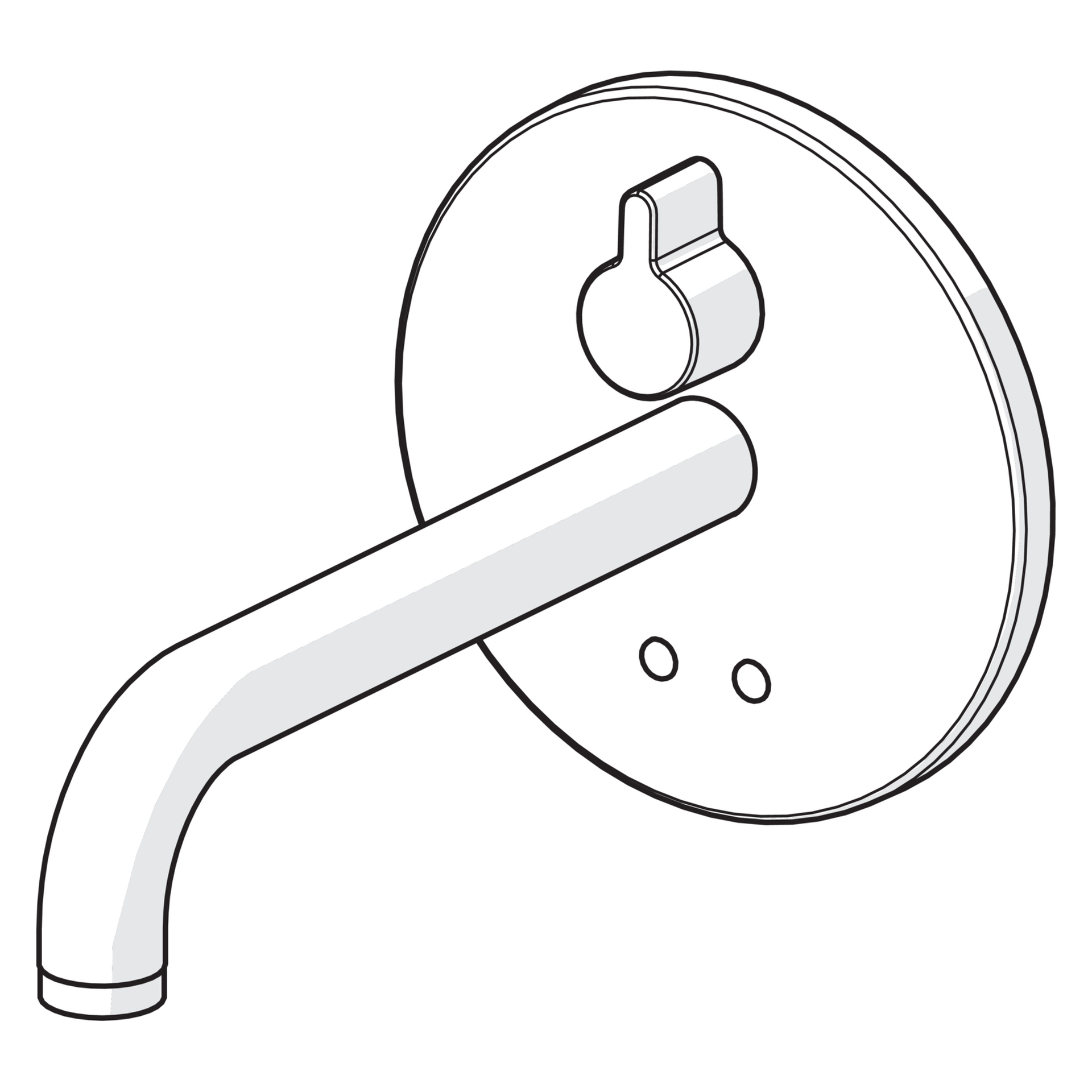 Hansa Waschtischarmatur, elektronisch „Electra“ Ausladung 245 mm in Chrom Hansa Waschtischarmatur, elektronisch „Electra“ Ausladung 245 mm in Chrom