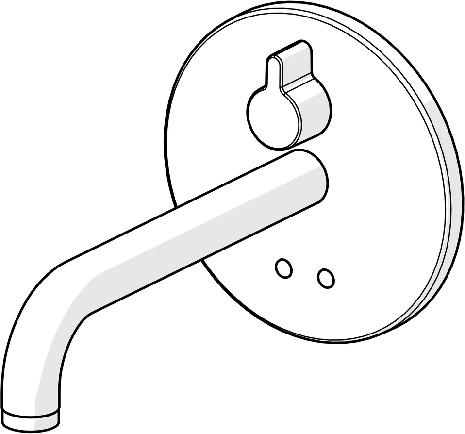 HansaELECTRA Waschtischarmatur Hansaelectra Fertigset für Waschtisch-Batterie 8181 Rosette rund 3 V, Bluetooth Ausladung 245 mm Chrom HansaELECTRA Waschtischarmatur Hansaelectra Fertigset für Waschtisch-Batterie 8181 Rosette rund 3 V, Bluetooth Ausladung 245 mm Chrom