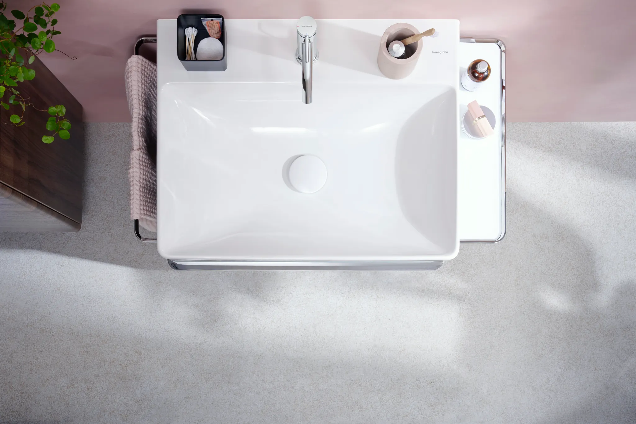 Tecturis S Einhebel-Waschtischmischer 110 CoolStart mit Zugstangen-Ablaufgarnitur Chrom Tecturis S Einhebel-Waschtischmischer 110 CoolStart mit Zugstangen-Ablaufgarnitur Chrom